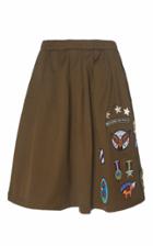 Mira Mikati Scout Patch Skirt