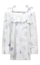 Baum Und Pferdgarten Arina Stap Dress With Off-shoulder Detail
