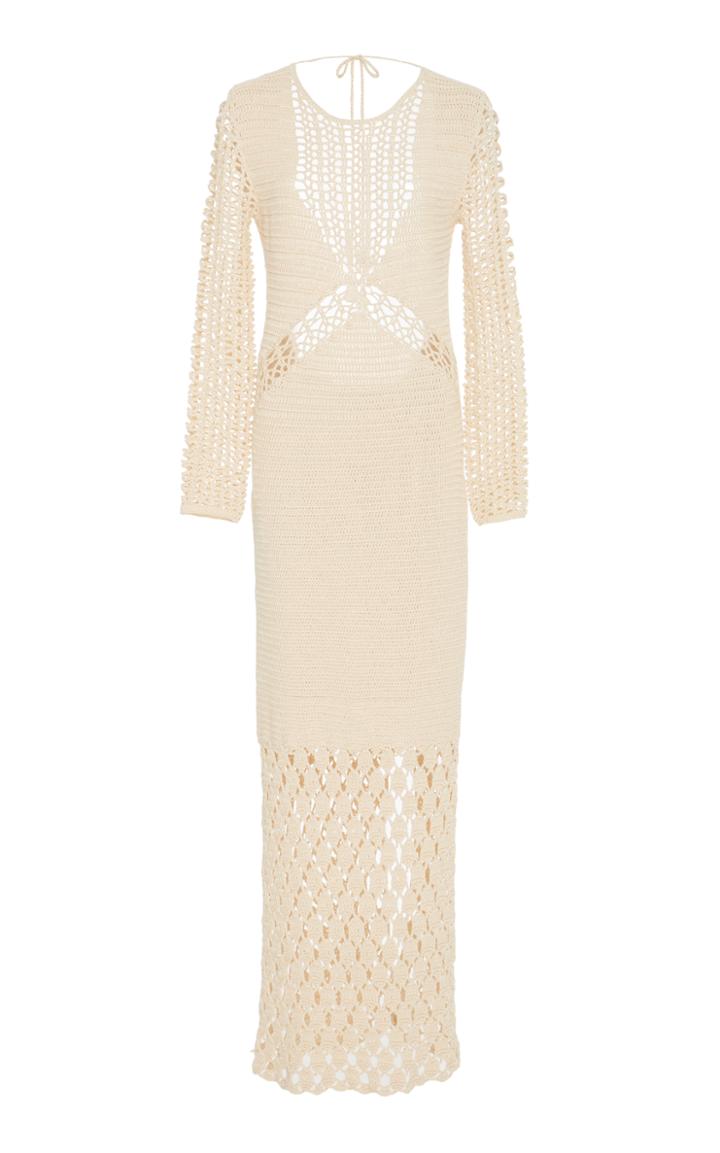 Ayni Palma Open Back Crochet Dress