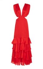 Moda Operandi Johanna Ortiz Lava Maiden Voyage Cutout Silk Dress
