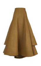 Maticevski Hemlock Linen Blend Skirt