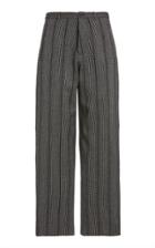 Moda Operandi Rochas Striped Relaxed Trousers