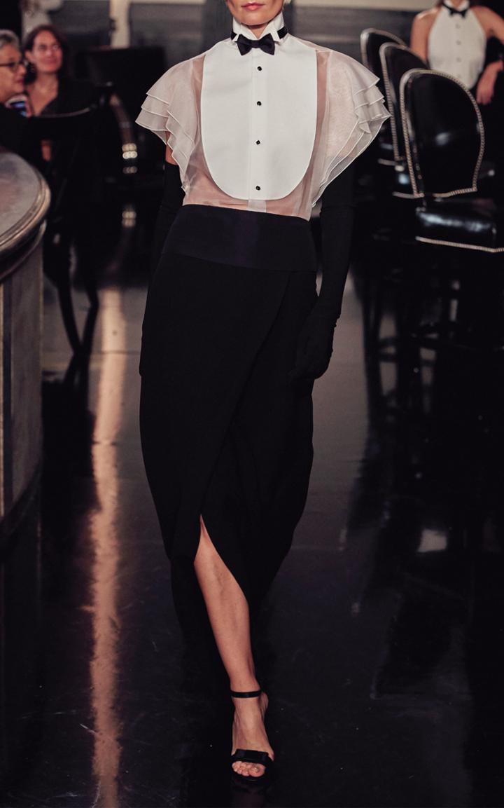Moda Operandi Ralph Lauren Melea Silk Wrap-front Skirt Size: 0