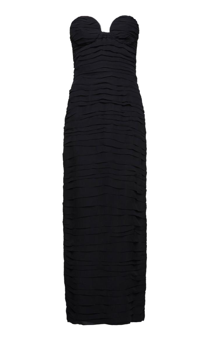Moda Operandi Magda Butrym Ruched Silk Gown