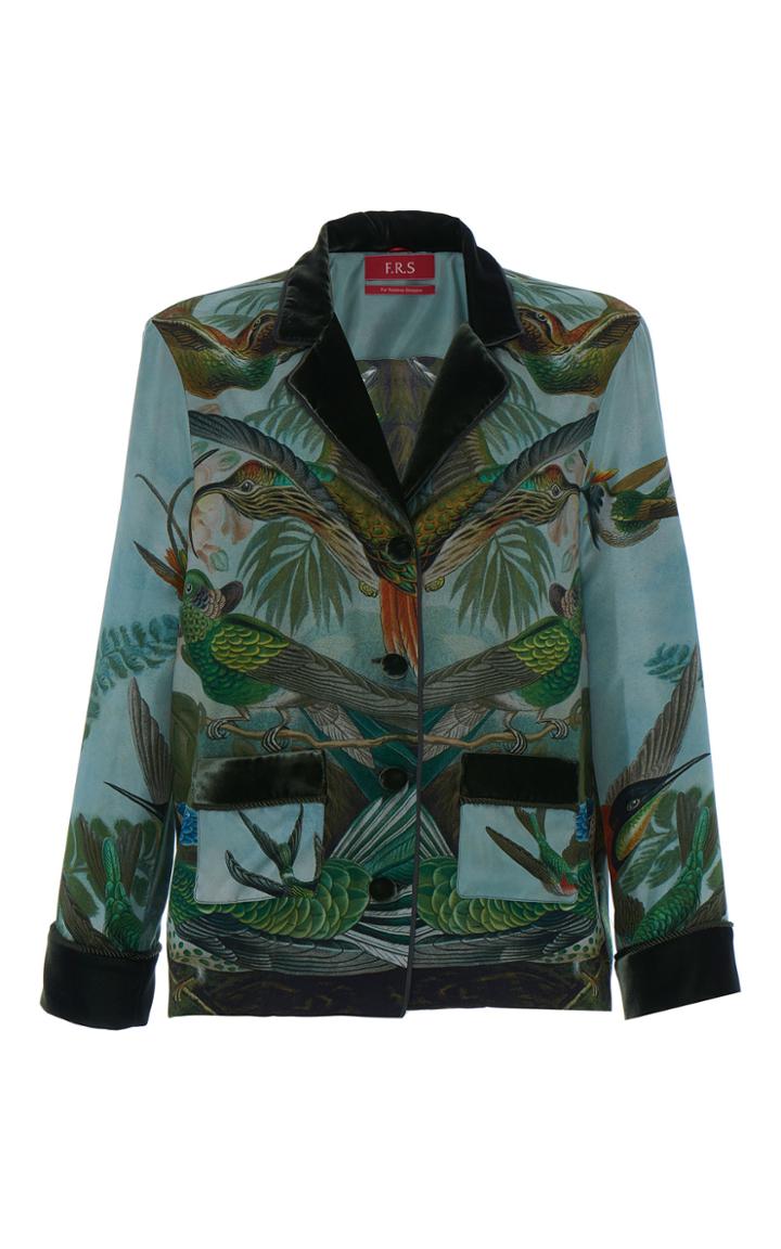 For Restless Sleepers Artistic Bird Print Ade Top