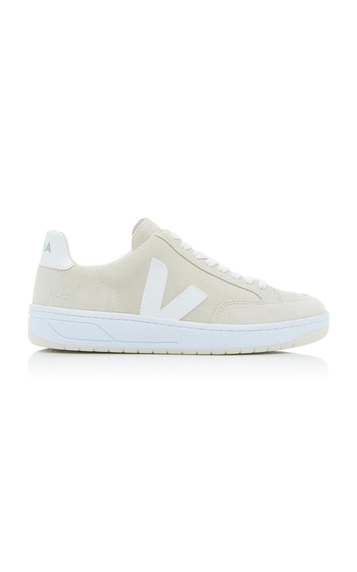 Veja Bastille Two-tone Leather Sneakers Size: 36