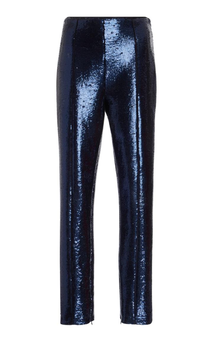 Diane Von Furstenberg Sequin Cigarette Pant