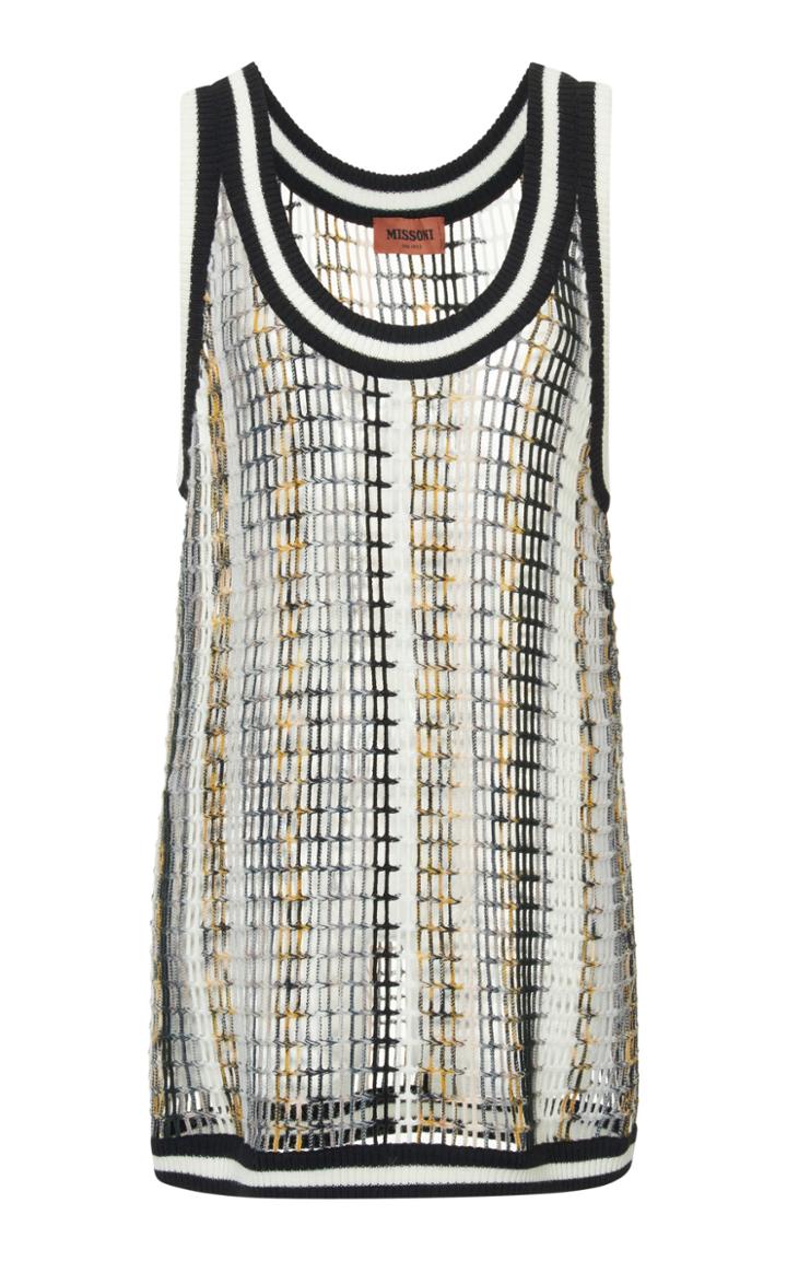 Missoni Semi-sheer Tank Top