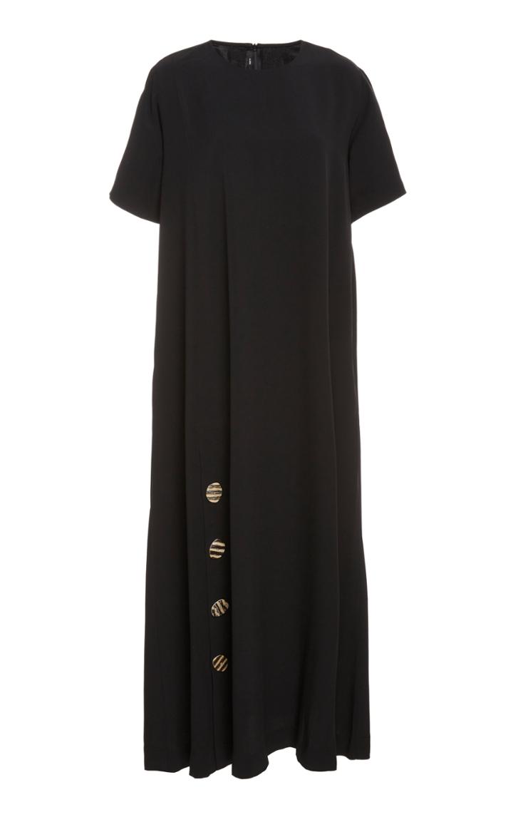 Bouguessa A-line Crepe T-shirt Dress