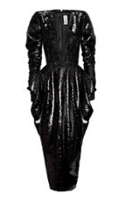 Alexandre Vauthier Sequin Tapered Maxi Dress