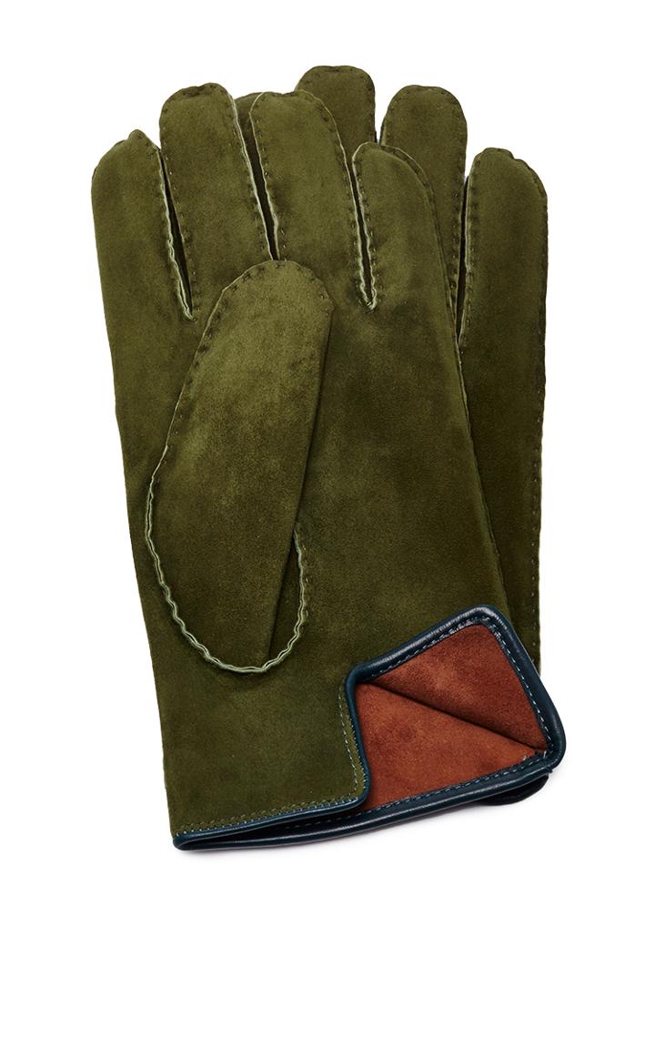 Artisanal Milano Suede-grey-glove