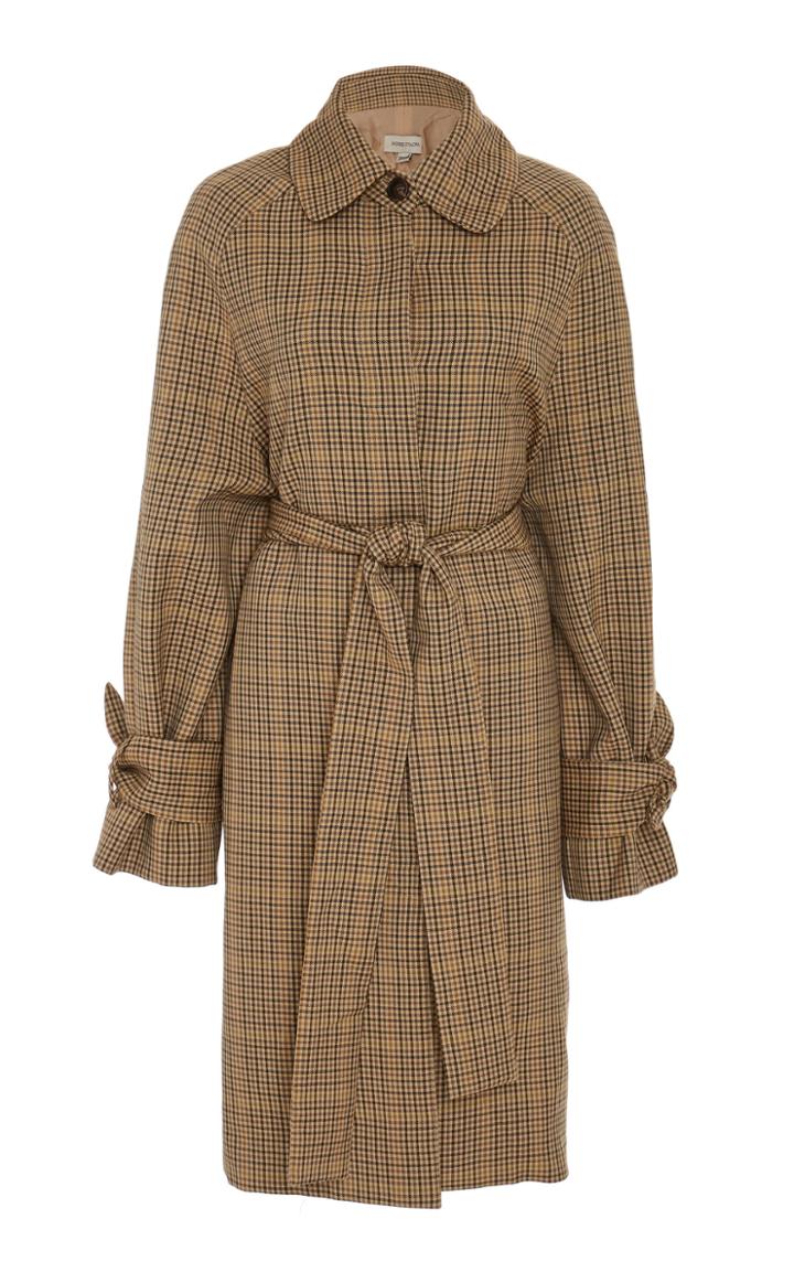Andres Otalora Garcia Tweed Coat