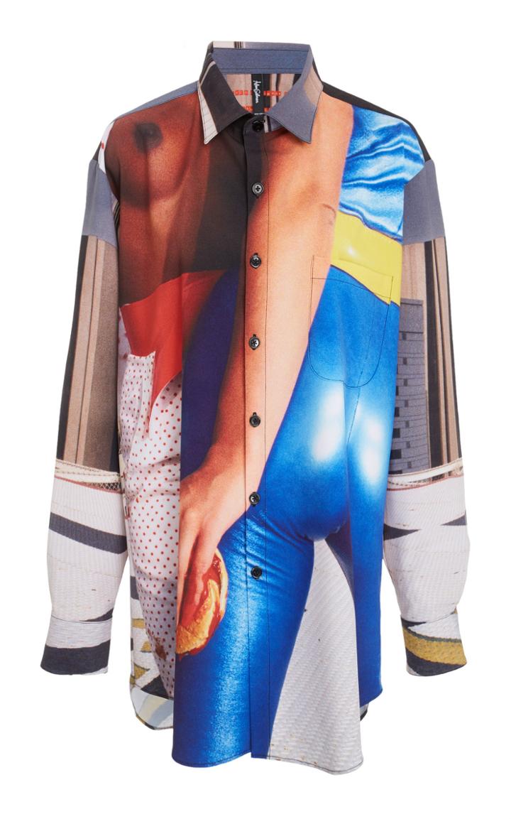Adam Selman Unisex Collared Shirt
