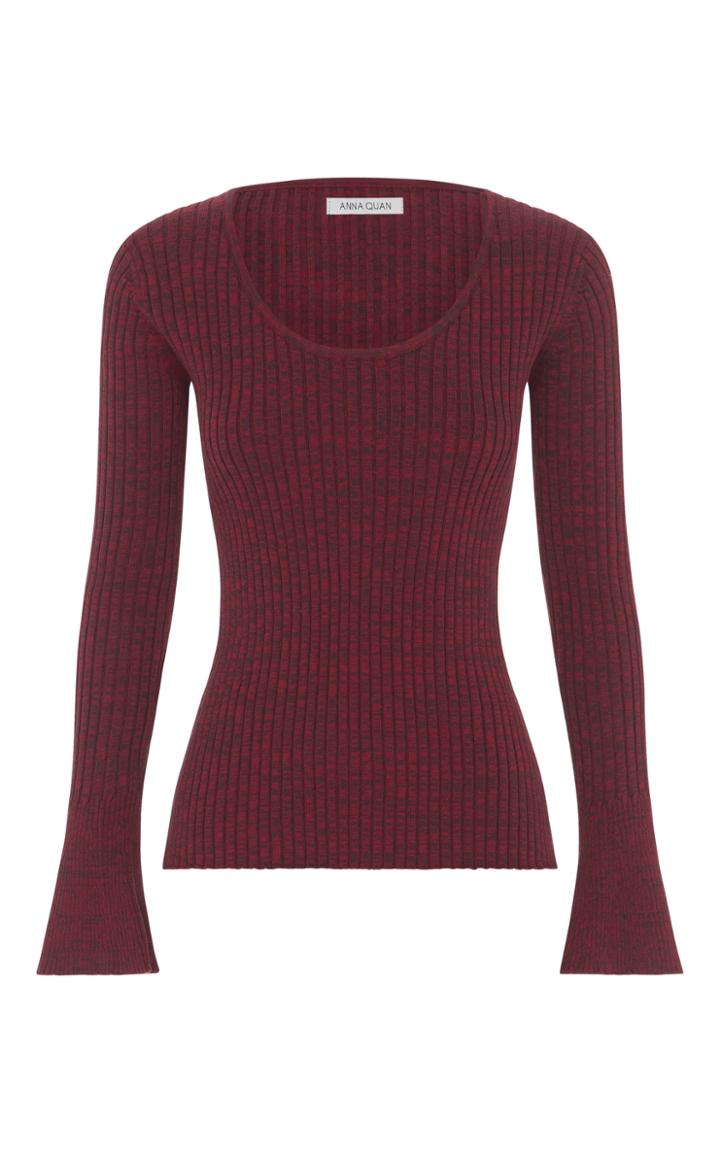 Moda Operandi Anna Quan Daria Ribbed-knit Top