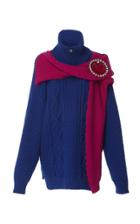 Christopher Kane Wool Cable-knit Sweater