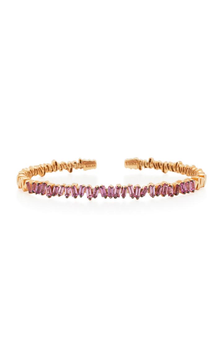 Suzanne Kalan Fireworks Pink Sapphire Bangle