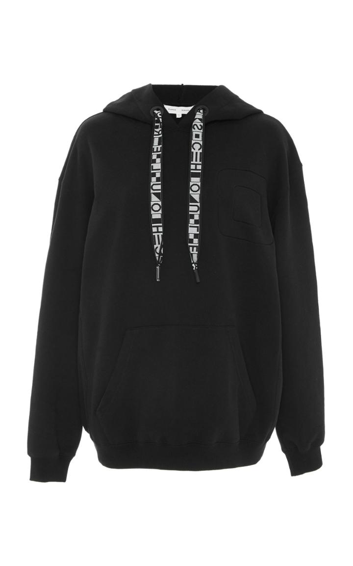 Proenza Schouler Pswl Oversized Cotton Hooded Sweatshirt