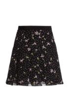 Moda Operandi Giambattista Valli Printed Silk Georgette Skirt