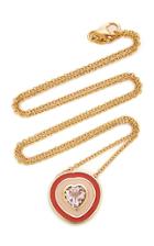 Sig Ward 18k Gold Enamel And Morganite Necklace