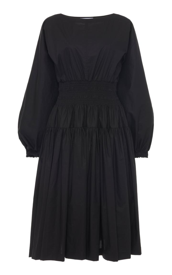 Moda Operandi Molly Goddard Jeff Smocked-waist Cotton Dress Size: 6