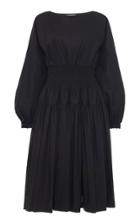 Moda Operandi Molly Goddard Jeff Smocked-waist Cotton Dress Size: 6
