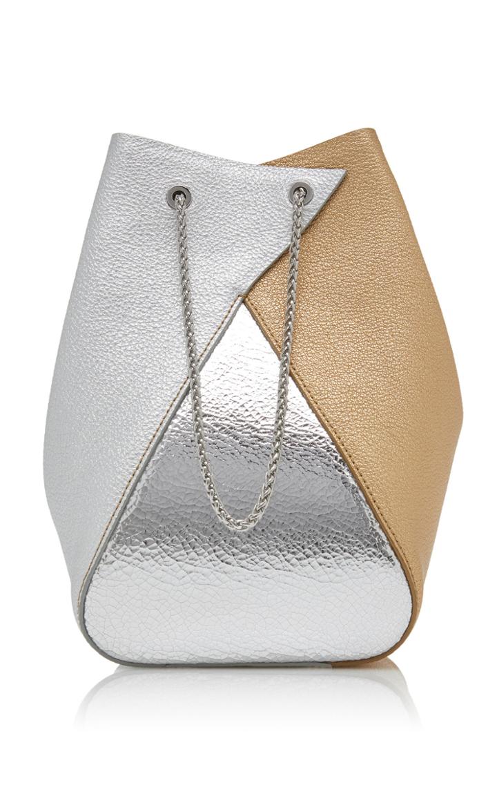 The Volon Mani Metallic Leather Bag