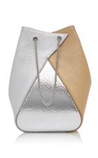 The Volon Mani Metallic Leather Bag