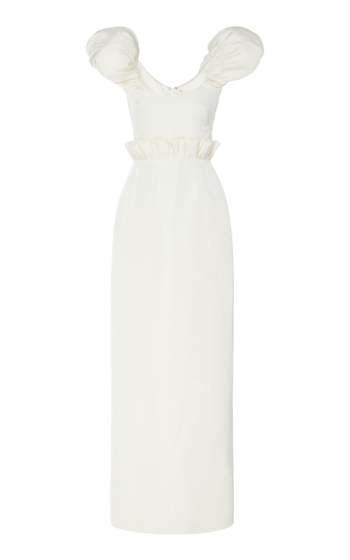 Moda Operandi Hellessy Jerry Puff Sleeve Gown Size: 0