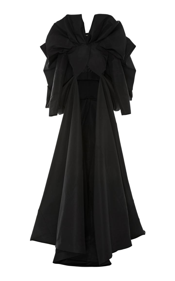 Zac Posen Abstract Pleated Jacket