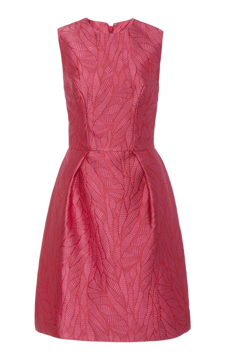 Moda Operandi Monique Lhuillier Jacquard Mini Dress Size: 14