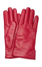 Yestadt Millinery Amore Appliqud Leather Gloves Size: 6.5