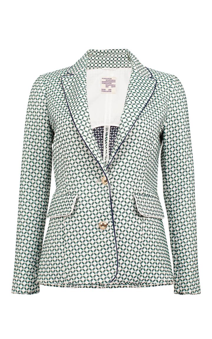 Baum Und Pferdgarten Brenna Cream Jacquard Blazer