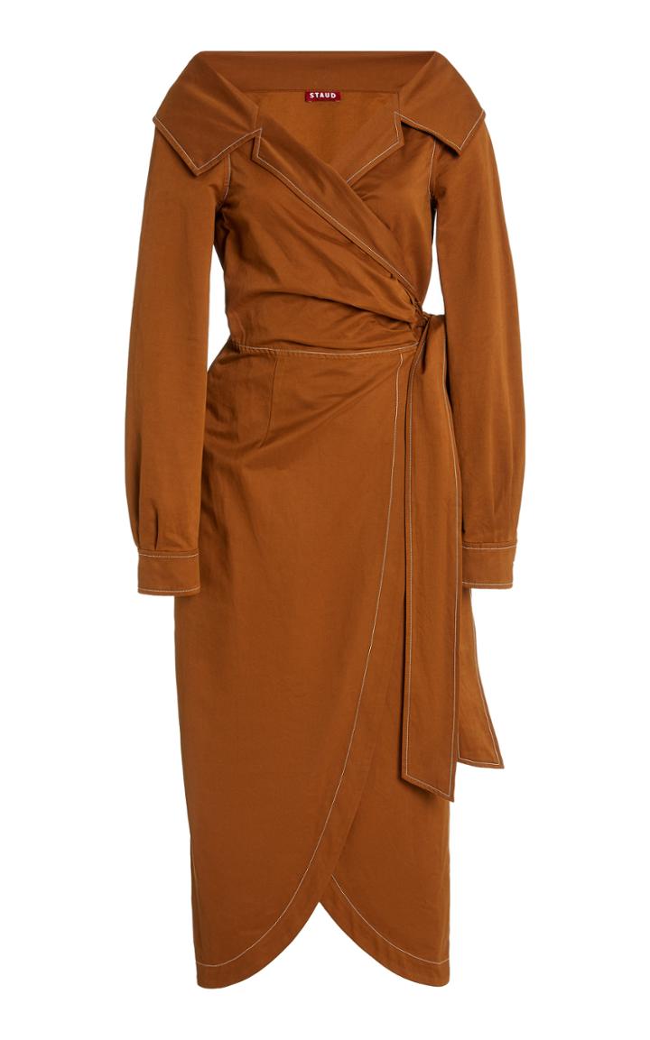 Moda Operandi Staud Jacklyn Wrap Dress