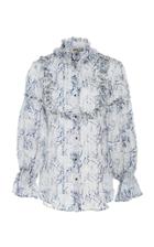 Roopa Ch Hua Printed Silk Shirt