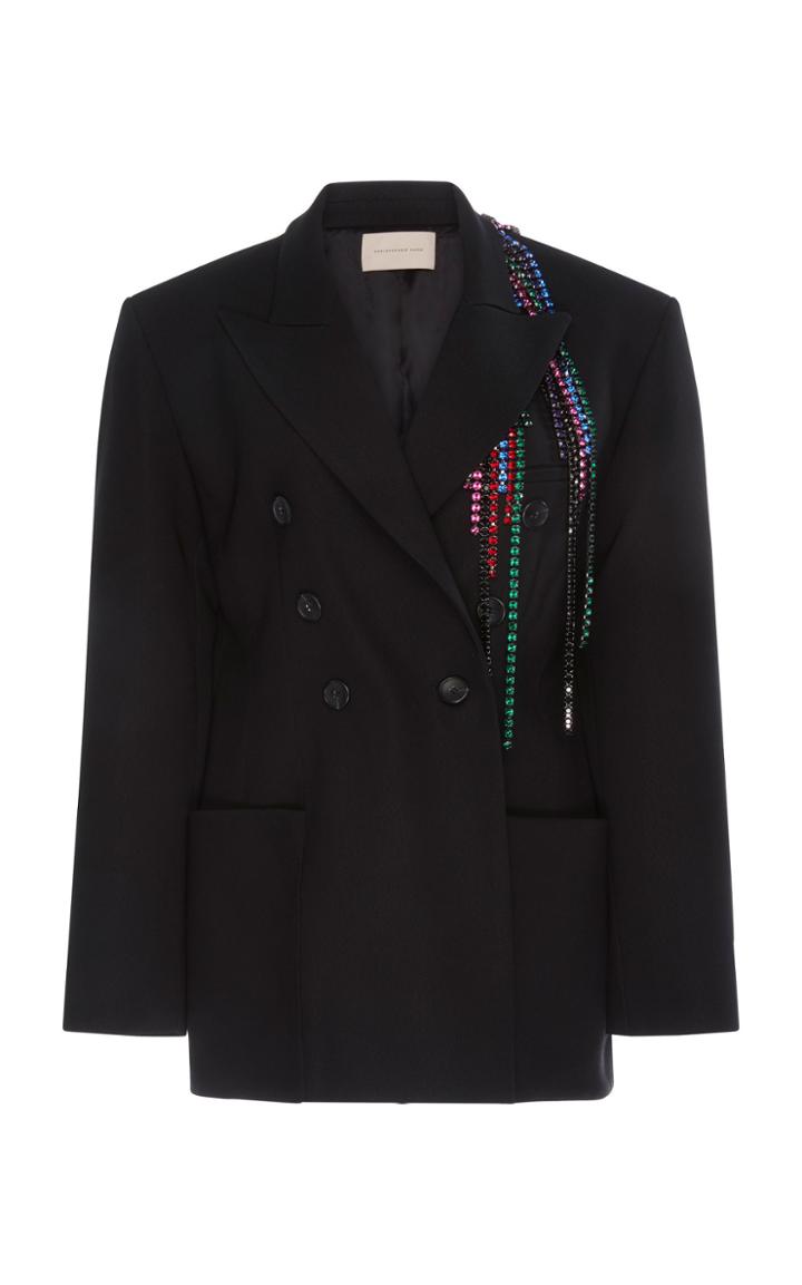 Christopher Kane Crystal Tailored Jacket
