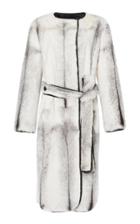Pologeorgis The Arlo Collarless Mink Reversible Coat