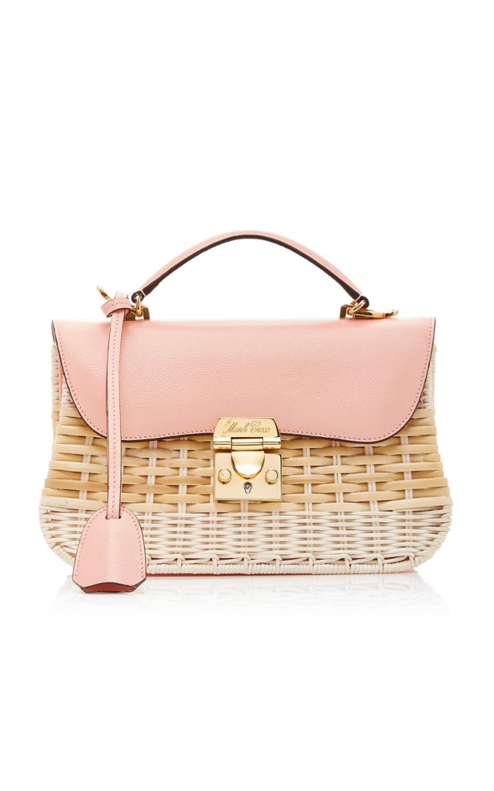 Mark Cross Rattan Dorothy Bag