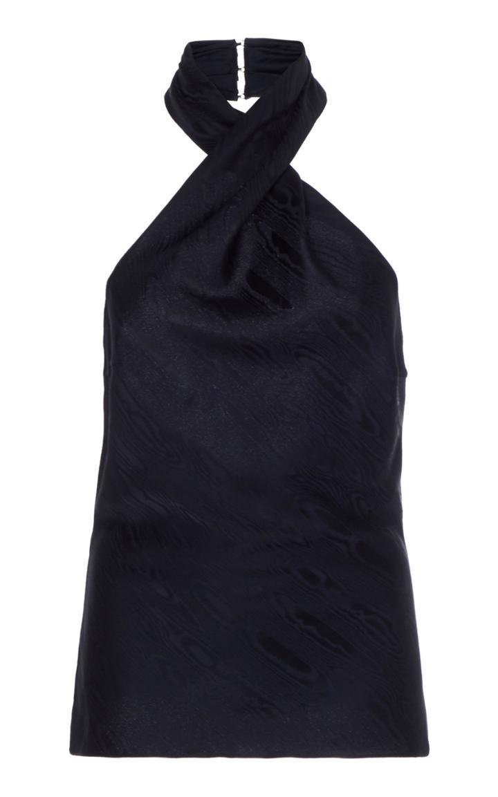 Moda Operandi Cushnie Printed Satin Top Size: 0