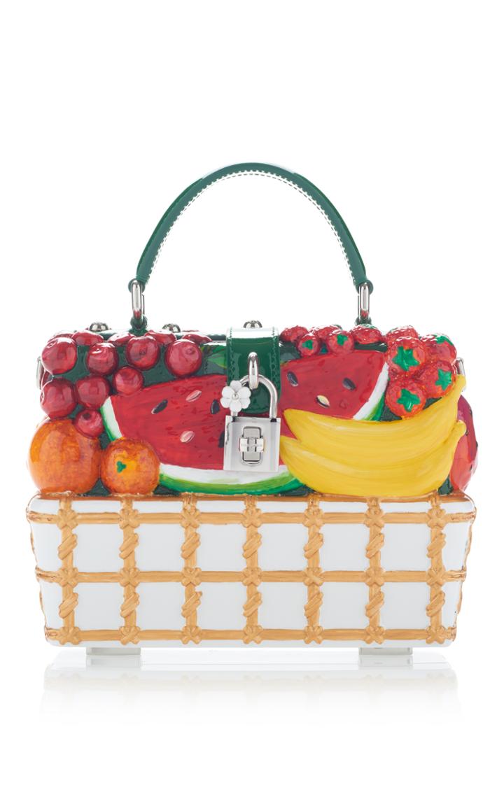 Dolce & Gabbana Fruit-embellished Tote