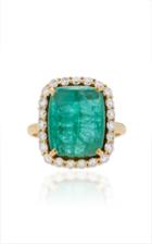 Amrapali Gold Ring With Diamond & Emerald
