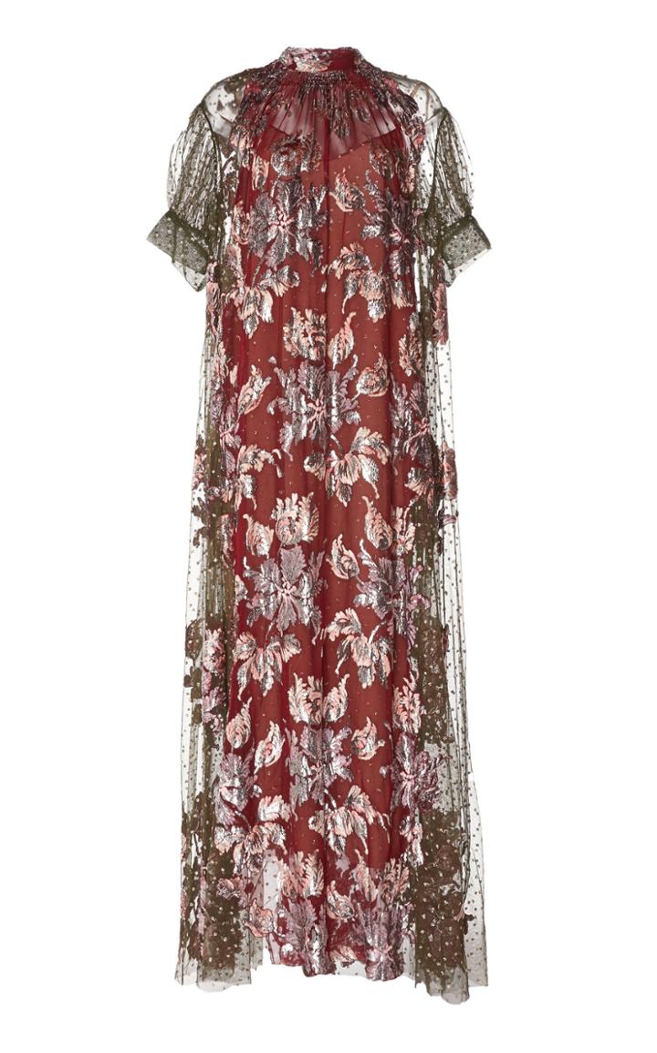 Biyan Glasia Double Print Gown