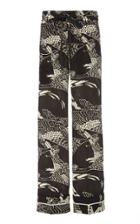 Red Valentino Phoenix Print Trousers