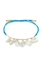 Charms Company Pearls Of Joy 14k Yellow-gold String Bracelet