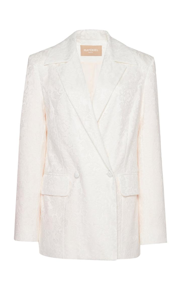 Moda Operandi Matriel Lace Blazer Size: S
