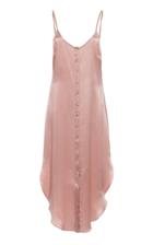 Moda Operandi Sablyn Finley Buttoned Silk Midi Dress Size: S
