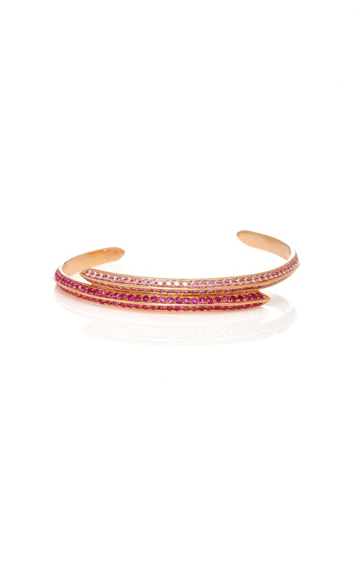 Ralph Masri Pink Sapphire Cuff