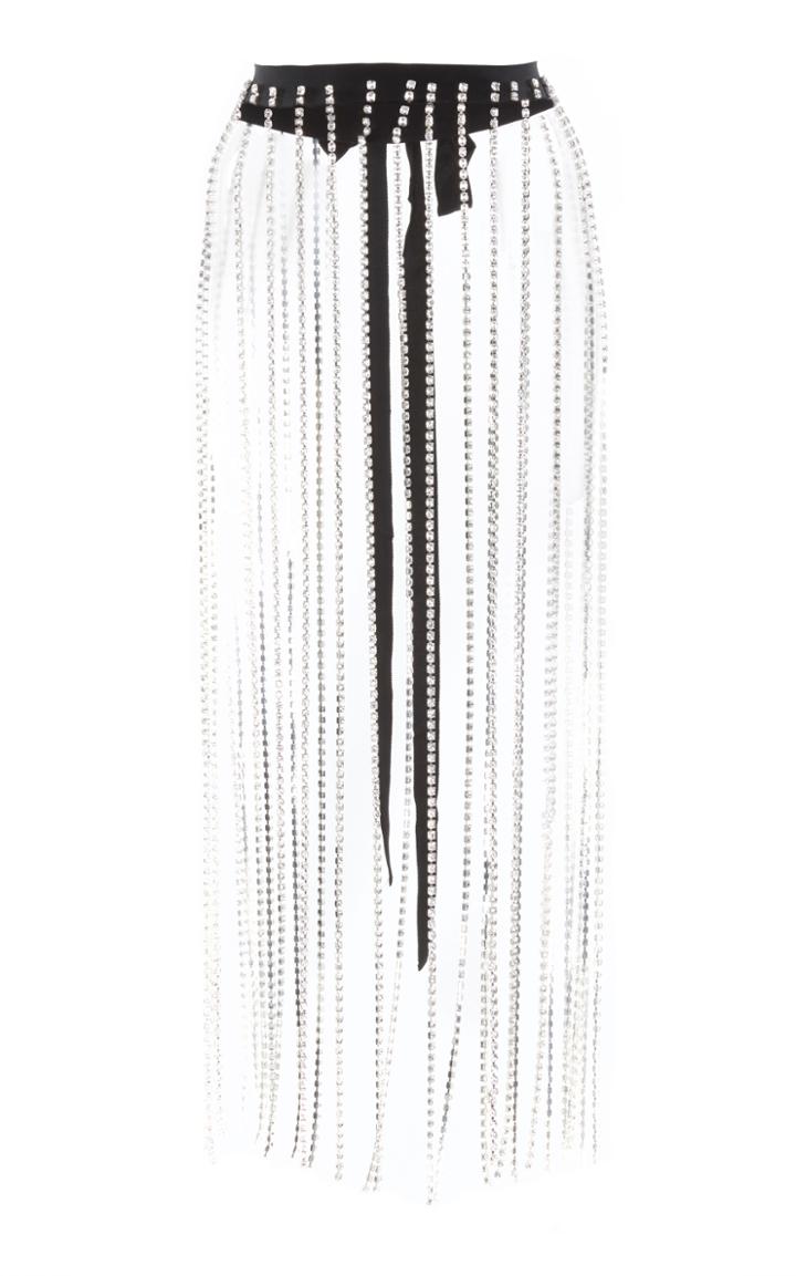 Christopher Kane Crystal Fringe Skirt
