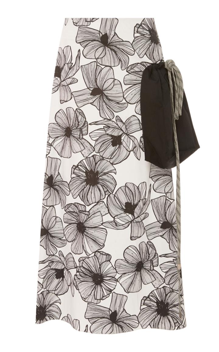 Claudia Li A-line Pocket Skirt