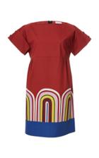 Tomas Maier Arch Print Shift Dress