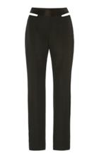 Moda Operandi Haider Ackermann Cutout High-rise Skinny Wool Pants Size: 36